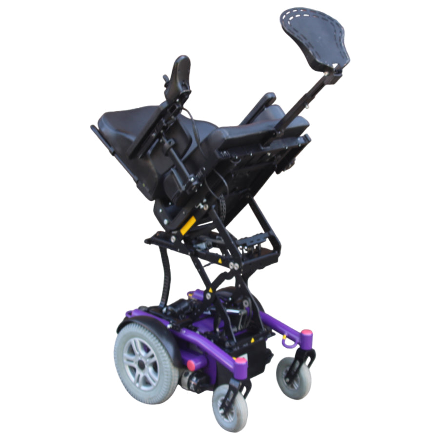 You-Q Luca Rising Lift Electric Wheelchair MND Tilt Powerchair Second Hand Refurbished