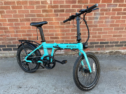 Estarli E20 Electric Folding Bike Transportable Lightweight Bicycle 6 Miles!