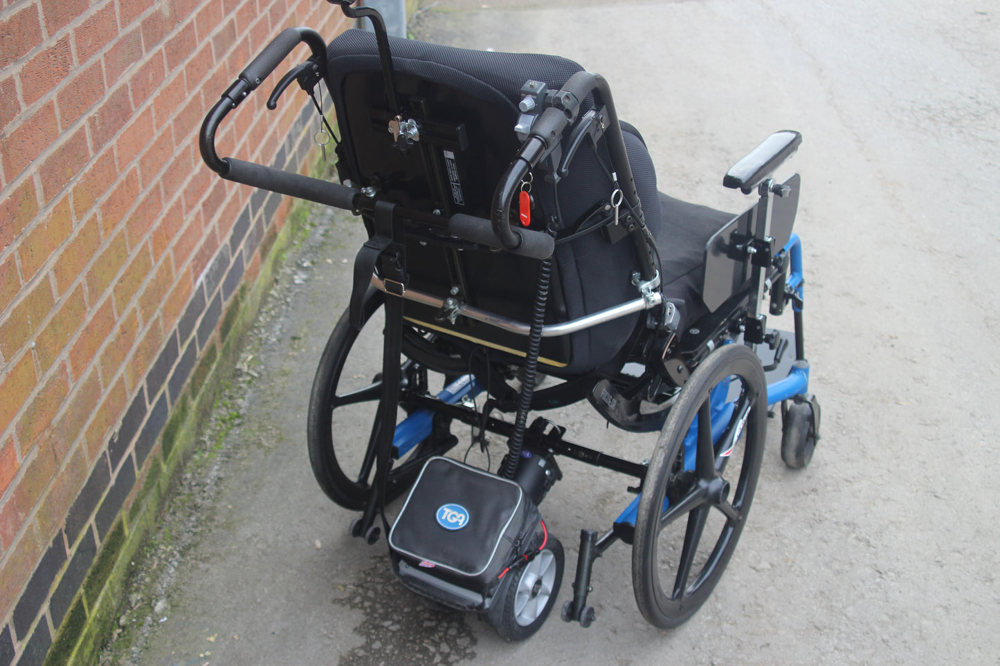 Ki Focus CR Tilt In Space Wheelchair Mobility Chair 50 Degree Tilt TGA PowerPack