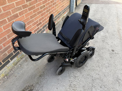 QUICKIE Q300M MINI USED SECOND HAND ELECTRIC RECLINE TILT MOBILITY POWERCHAIR WHEELCHAIR