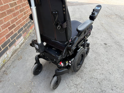 QUICKIE Q300M MINI USED SECOND HAND ELECTRIC RECLINE TILT MOBILITY POWERCHAIR WHEELCHAIR