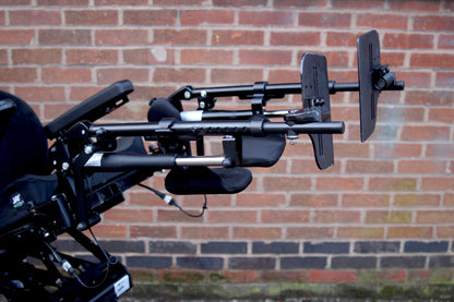 Quickie Salsa Mini M2 6MPH MWD Electric Wheelchair Powerchair Electric Leg Rests MND Riser Tilt