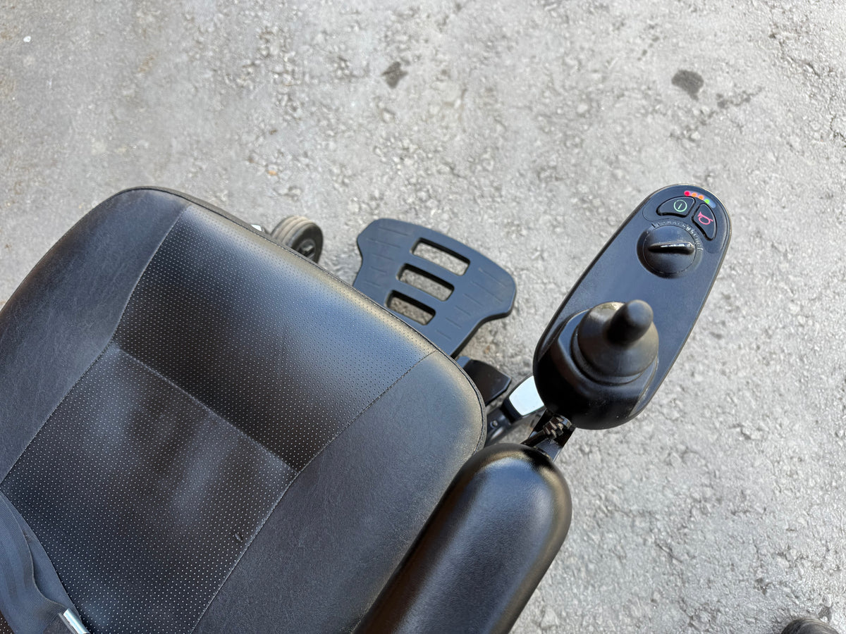 PRIDE GO CHAIR 4MPH USED SECOND HAND ELECTRIC TRANSPORTABLE MOBILITY POWERCHAIR WHEELCHAIR