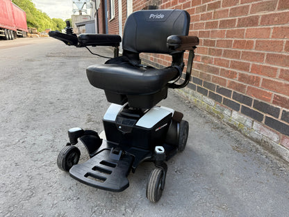 PRIDE GO CHAIR 4MPH USED SECOND HAND ELECTRIC TRANSPORTABLE MOBILITY POWERCHAIR WHEELCHAIR