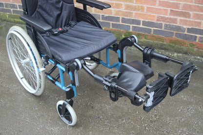 Invacare Action 4NG Self Propelled Wheelchair Adjustable Leg Rests