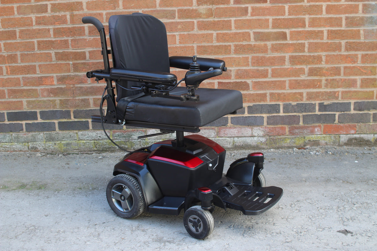 PRIDE GO CHAIR 4MPH USED SECOND HAND ELECTRIC TRANSPORTABLE MOBILITY POWERCHAIR WHEELCHAIR