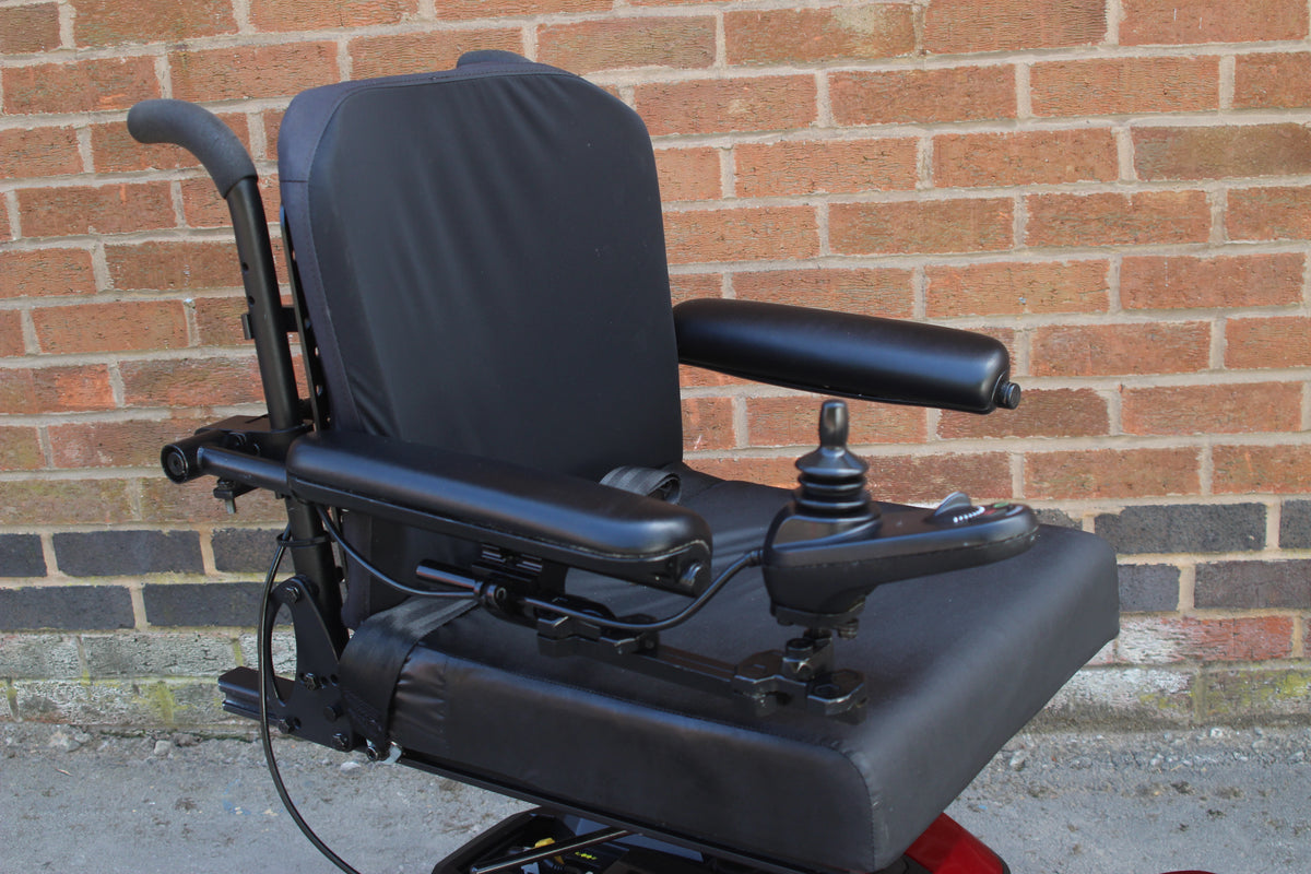 PRIDE GO CHAIR 4MPH USED SECOND HAND ELECTRIC TRANSPORTABLE MOBILITY POWERCHAIR WHEELCHAIR