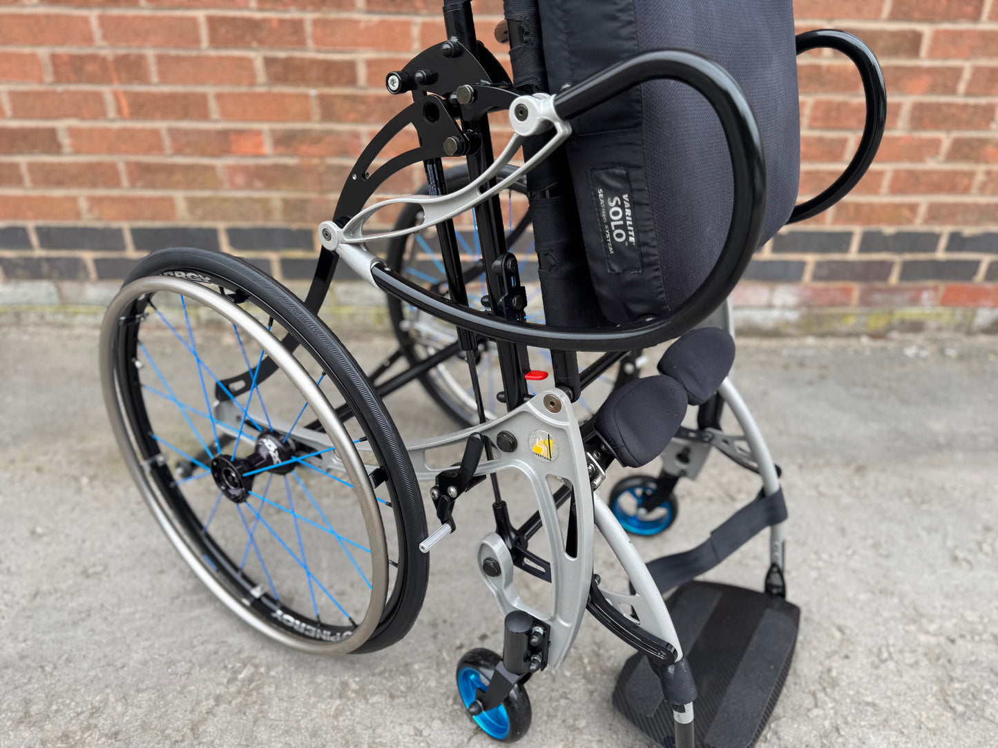 Permobil Lifestand LSA Helium Standing Wheelchair
