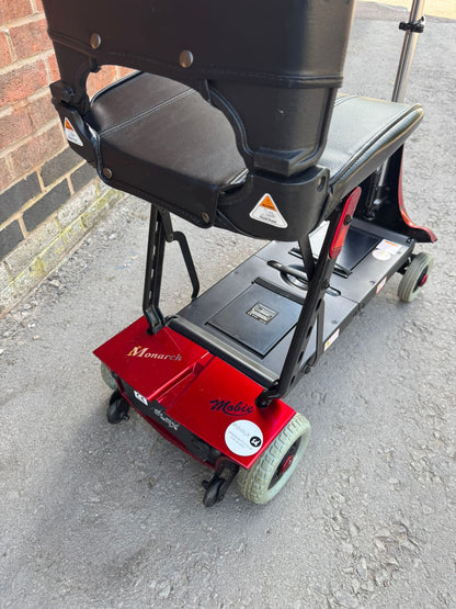 Solax Mobie 4MPH Folding Mobility Scooter Car Boot Scooter Refurbished