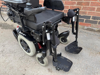 Quickie Salsa M2 6MPH Electric Leg Rest Tilt Recline MND Electric Wheelchair Powerchair Refurbished Pre-Owned