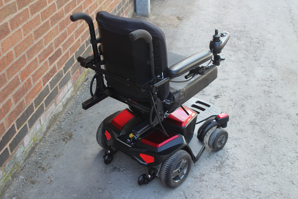 PRIDE GO CHAIR 4MPH USED SECOND HAND ELECTRIC TRANSPORTABLE MOBILITY POWERCHAIR WHEELCHAIR