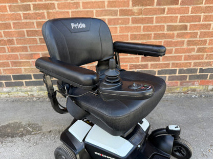 PRIDE GO CHAIR 4MPH USED SECOND HAND ELECTRIC TRANSPORTABLE MOBILITY POWERCHAIR WHEELCHAIR