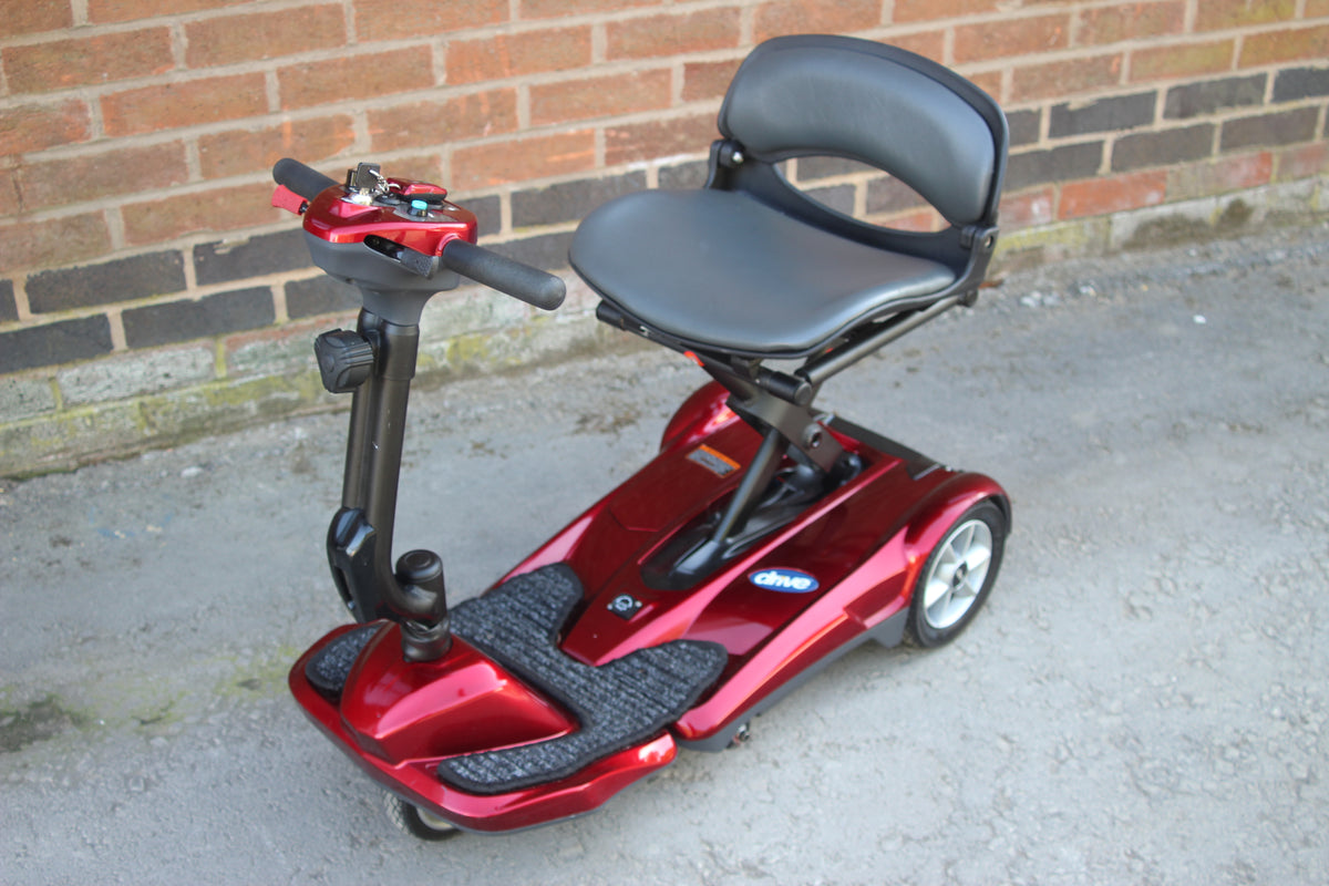 Drive Dual Wheel Auto-Folding Mobility Scooter Used Folding Mobility Scooter Second Hand