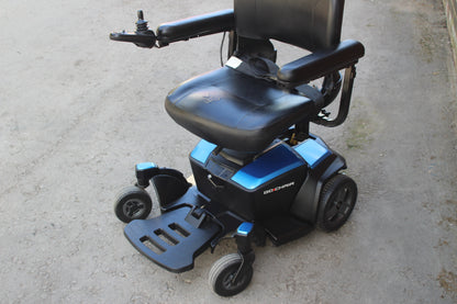 PRIDE GO CHAIR 4MPH USED SECOND HAND ELECTRIC TRANSPORTABLE MOBILITY POWERCHAIR WHEELCHAIR