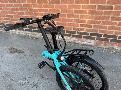 Estarli E20 Electric Folding Bike Transportable Lightweight Bicycle 6 Miles!