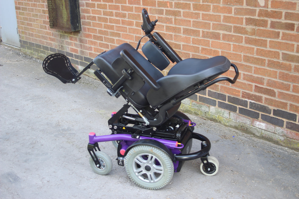 You-Q Luca Rising Lift Electric Wheelchair MND Tilt Powerchair Second Hand Refurbished