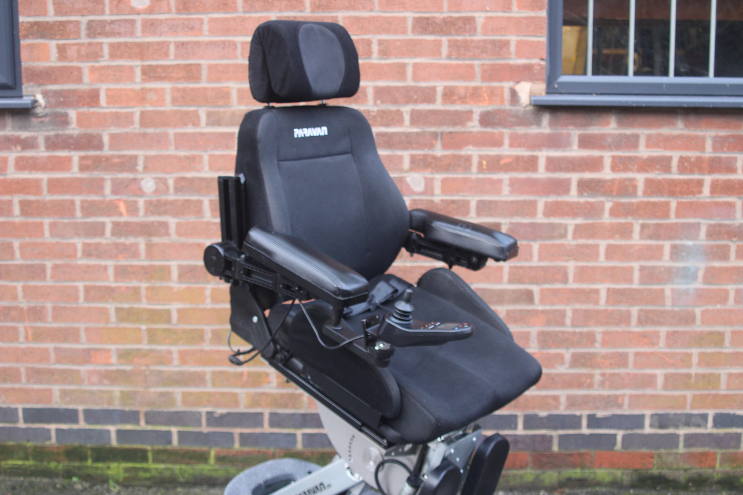 Paravan PR30 Electric Mobility Wheelchair Anterior Tilt Decline Forward Tilt