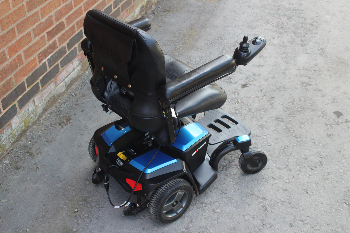 PRIDE GO CHAIR 4MPH USED SECOND HAND ELECTRIC TRANSPORTABLE MOBILITY POWERCHAIR WHEELCHAIR