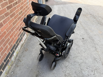 QUICKIE Q300M MINI USED SECOND HAND ELECTRIC RECLINE TILT MOBILITY POWERCHAIR WHEELCHAIR