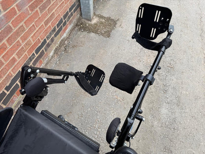 Quickie Salsa M2 6MPH Electric Leg Rest Tilt Recline MND Electric Wheelchair Powerchair Refurbished Pre-Owned