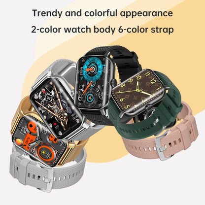 Smartwatch Curved Screen ECG Heart Rate Fitness Tracker