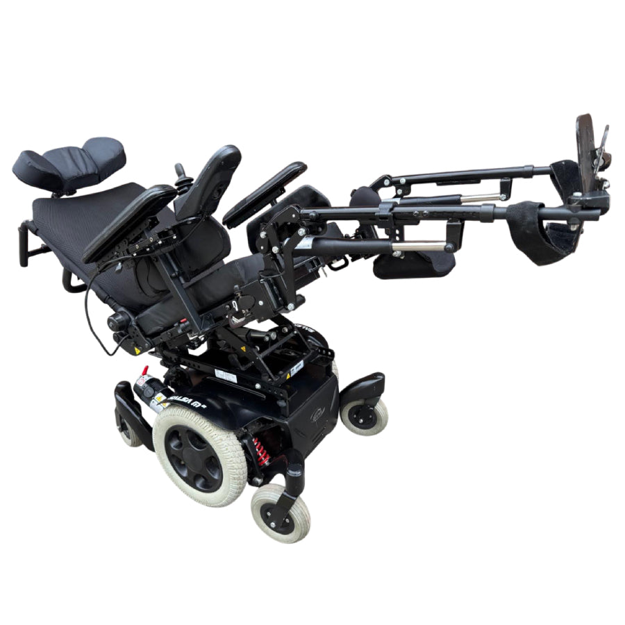 Quickie Salsa M2 6MPH Electric Leg Rest Tilt Recline MND Electric Wheelchair Powerchair Refurbished Pre-Owned