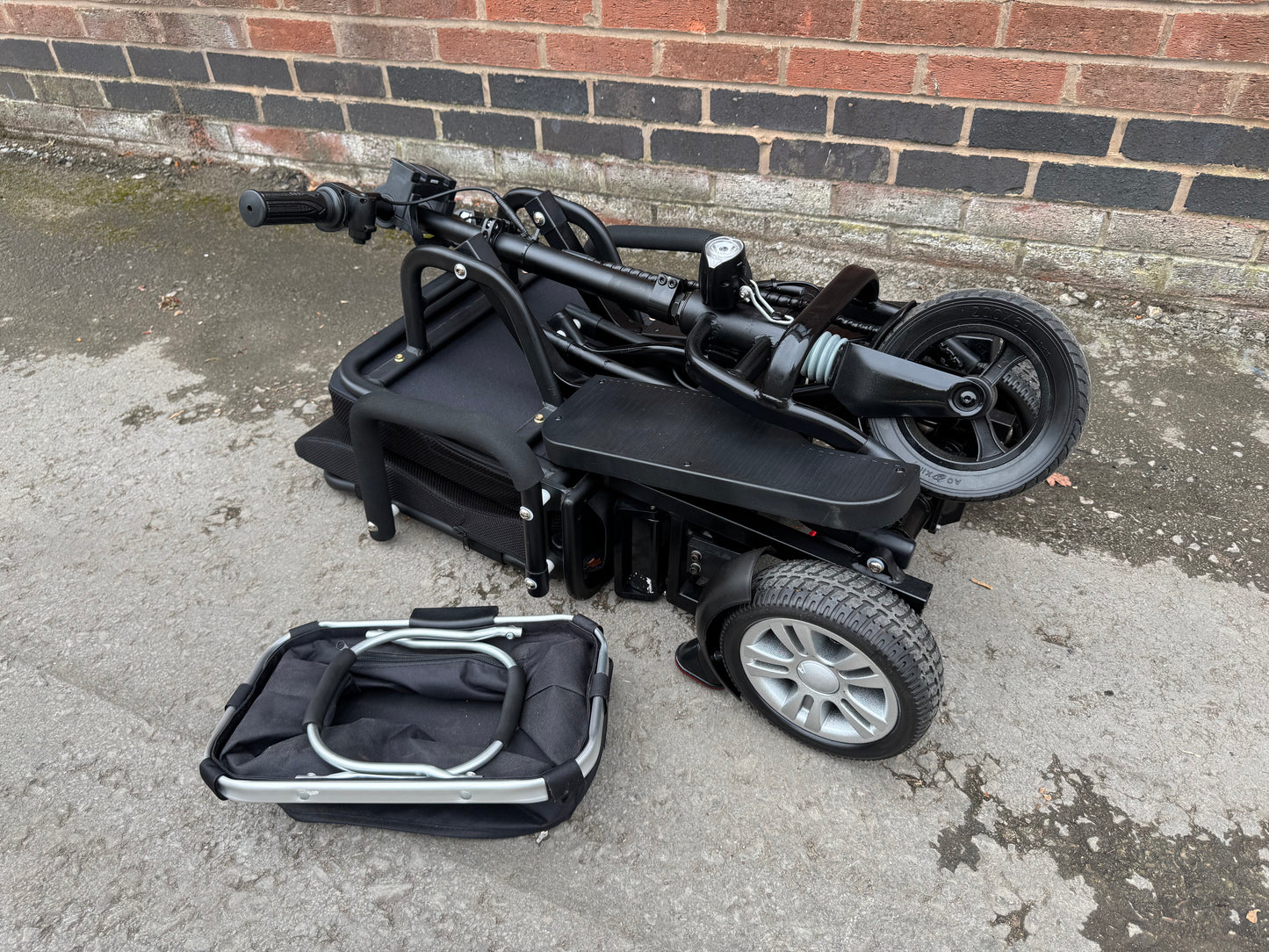 WISGING C09B Electric 3-Wheel Mobility Scooter Lightweight Portable Travel Scooter Ex Showroom